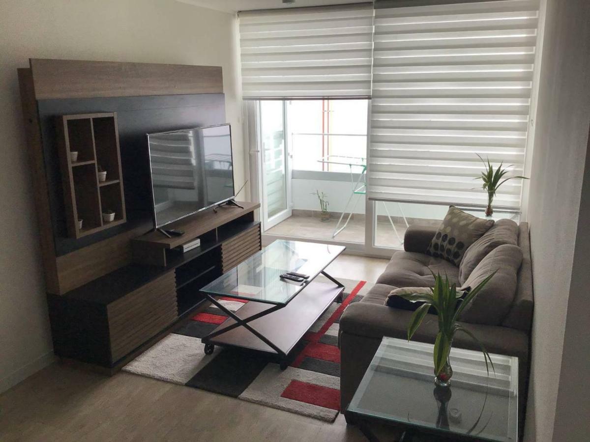 Apartament Moderno Departamento Miraflorino Con Aire Acondicionado Lima Zewnętrze zdjęcie